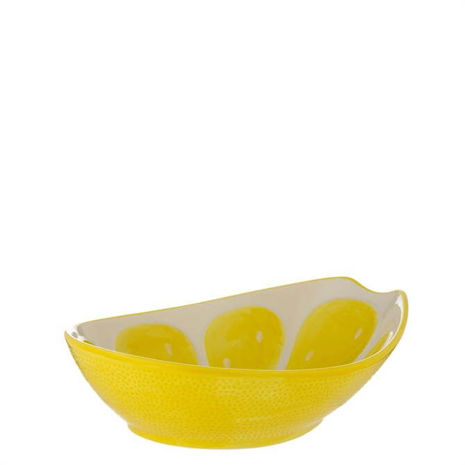 Typhoon World Foods Lemon Oval Bowl 22cm